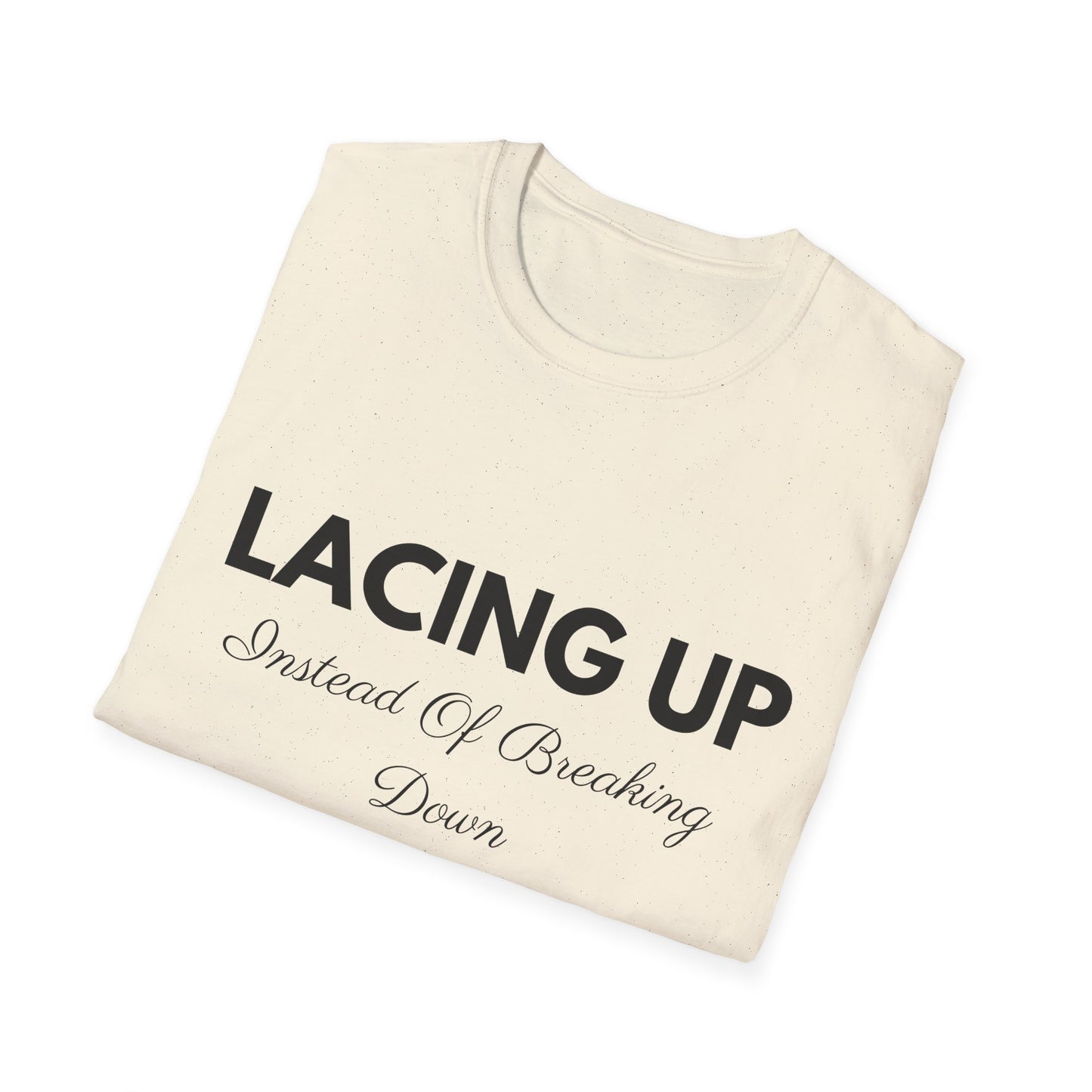 Lacing Up Instead Of Breaking Down