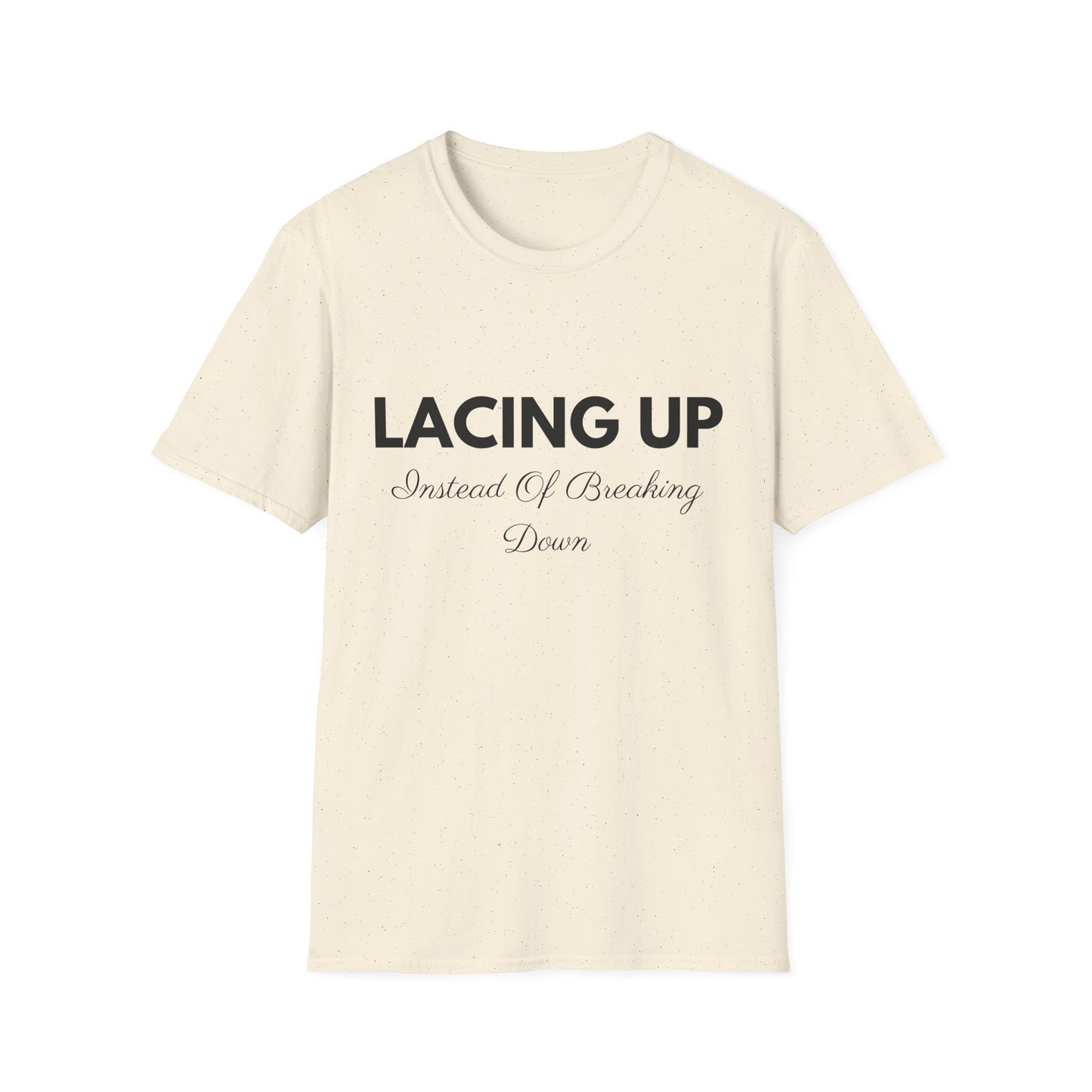 Lacing Up Instead Of Breaking Down