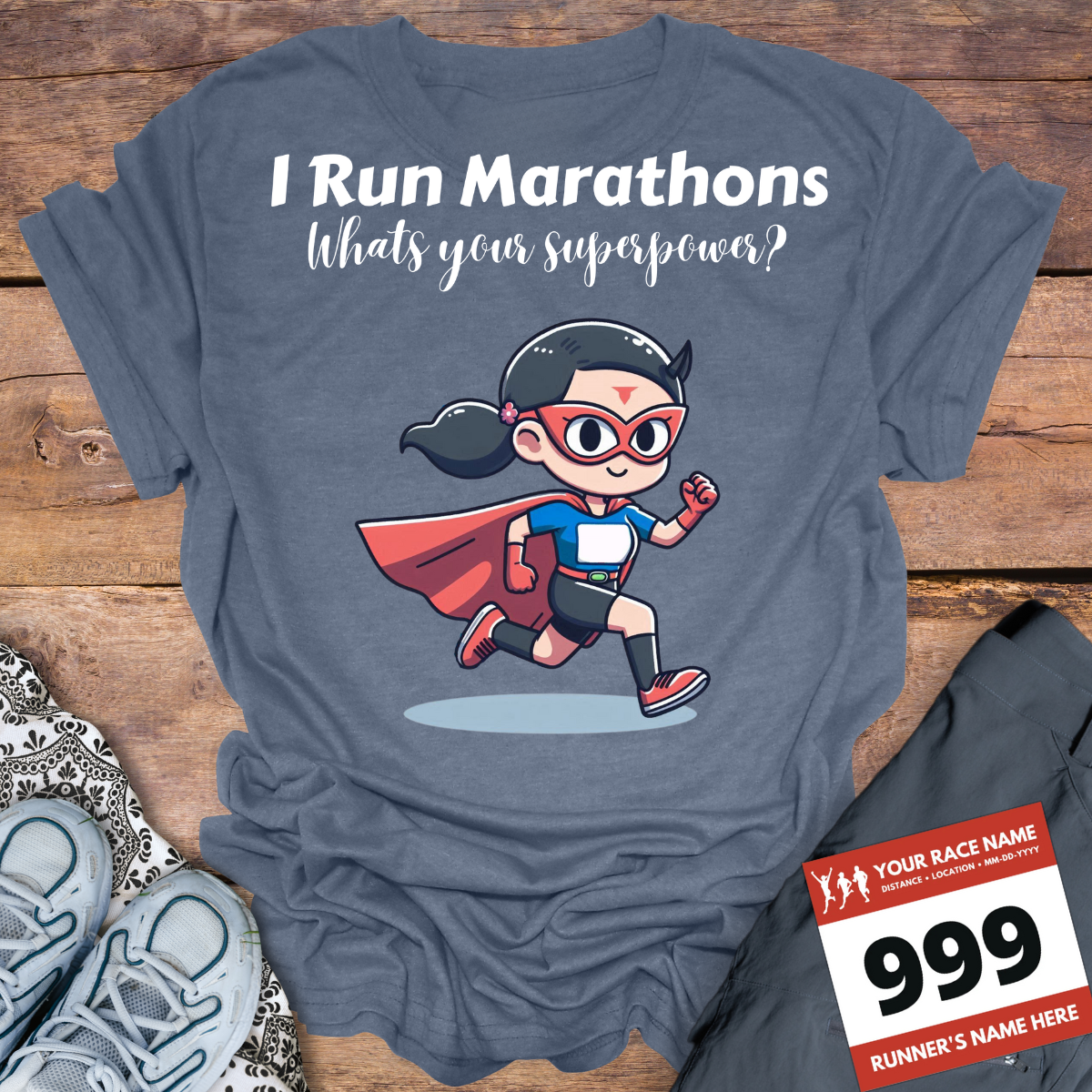 Woman I Run Marathons Whats Your Super Power?