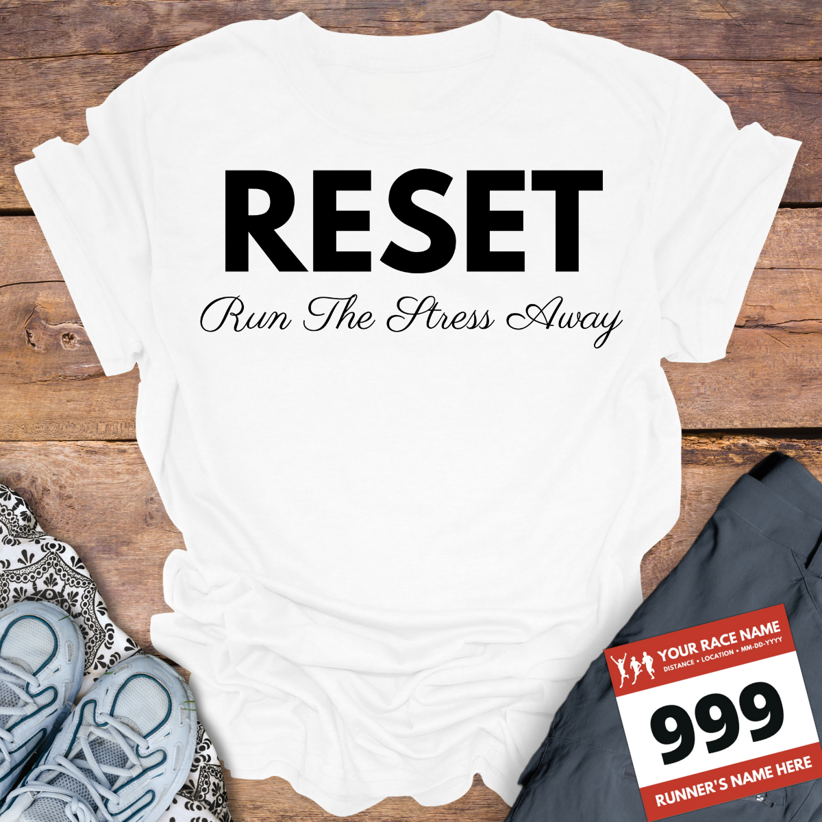 RESET Run The Stress Away