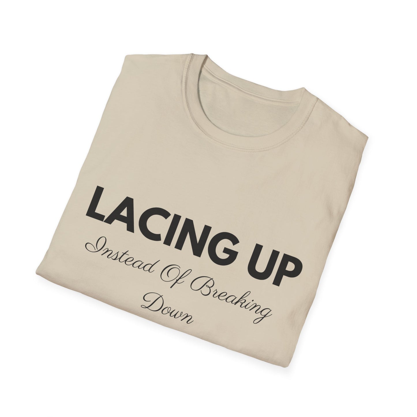 Lacing Up Instead Of Breaking Down