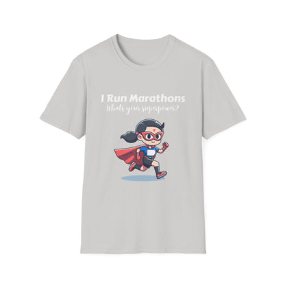 Woman I Run Marathons Whats Your Super Power?