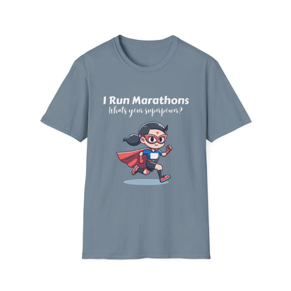 Woman I Run Marathons Whats Your Super Power?