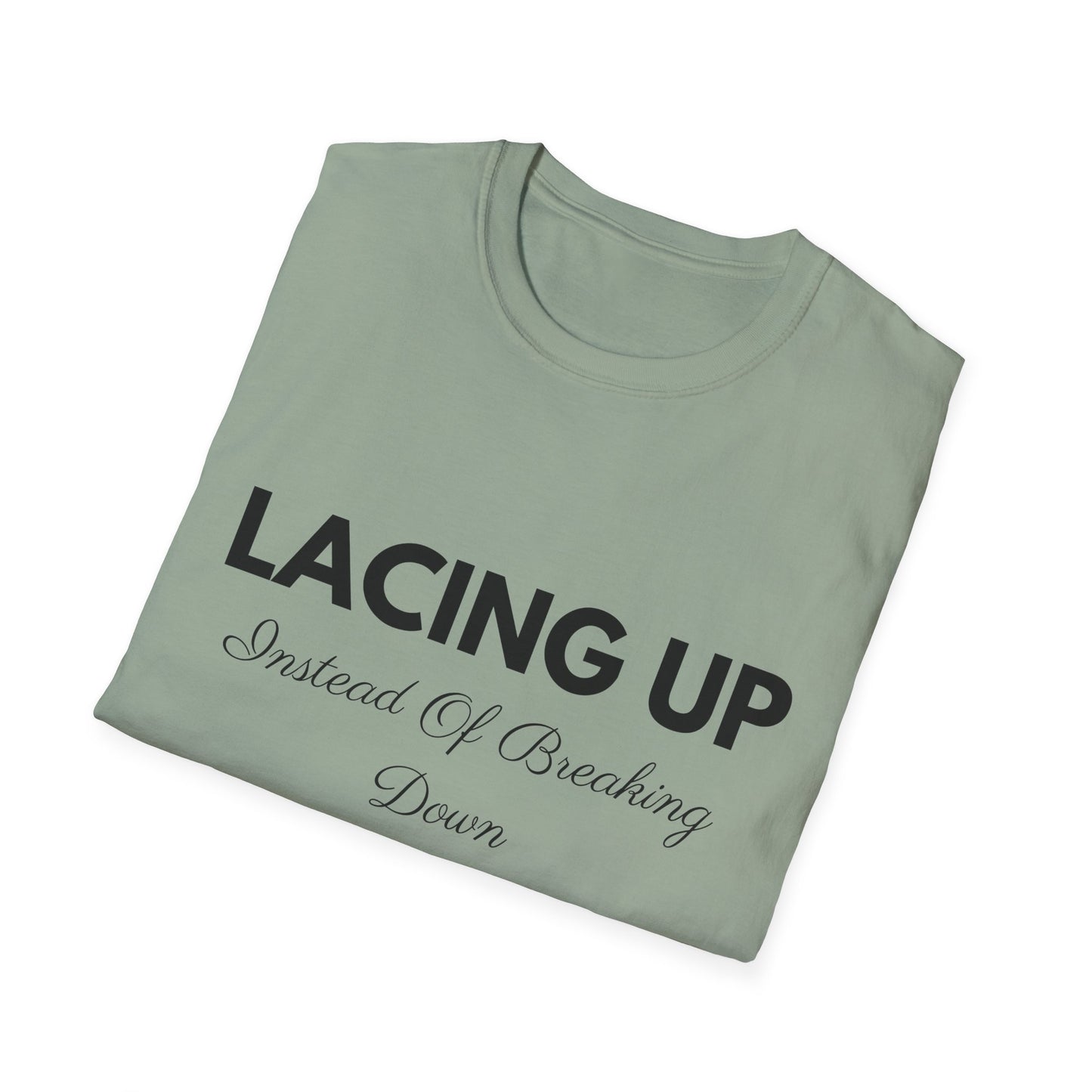 Lacing Up Instead Of Breaking Down