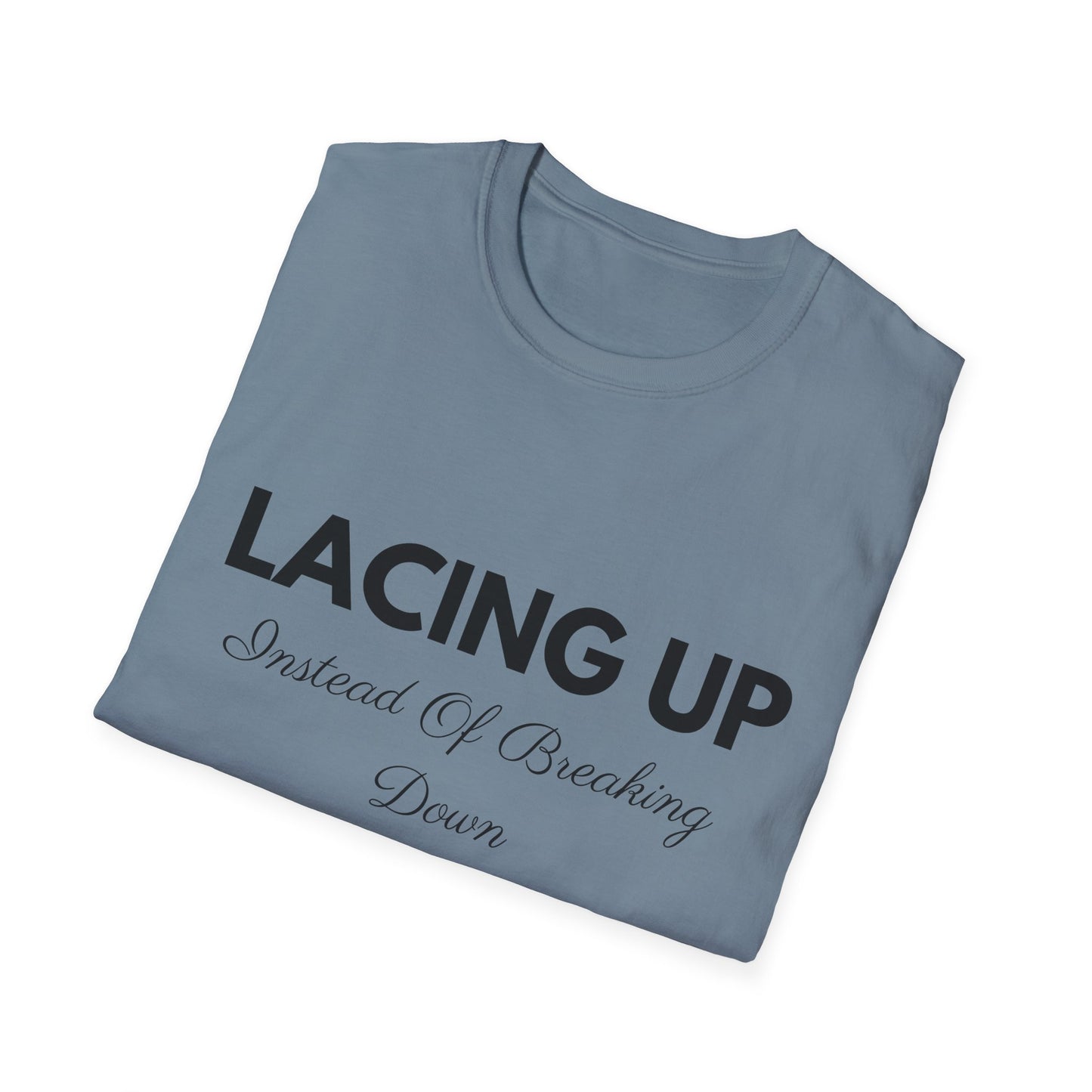 Lacing Up Instead Of Breaking Down