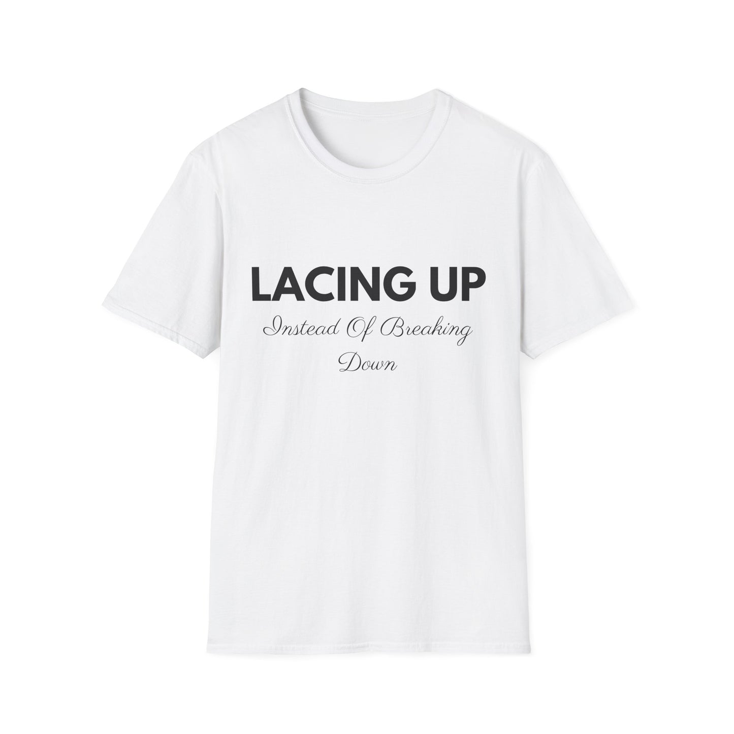 Lacing Up Instead Of Breaking Down