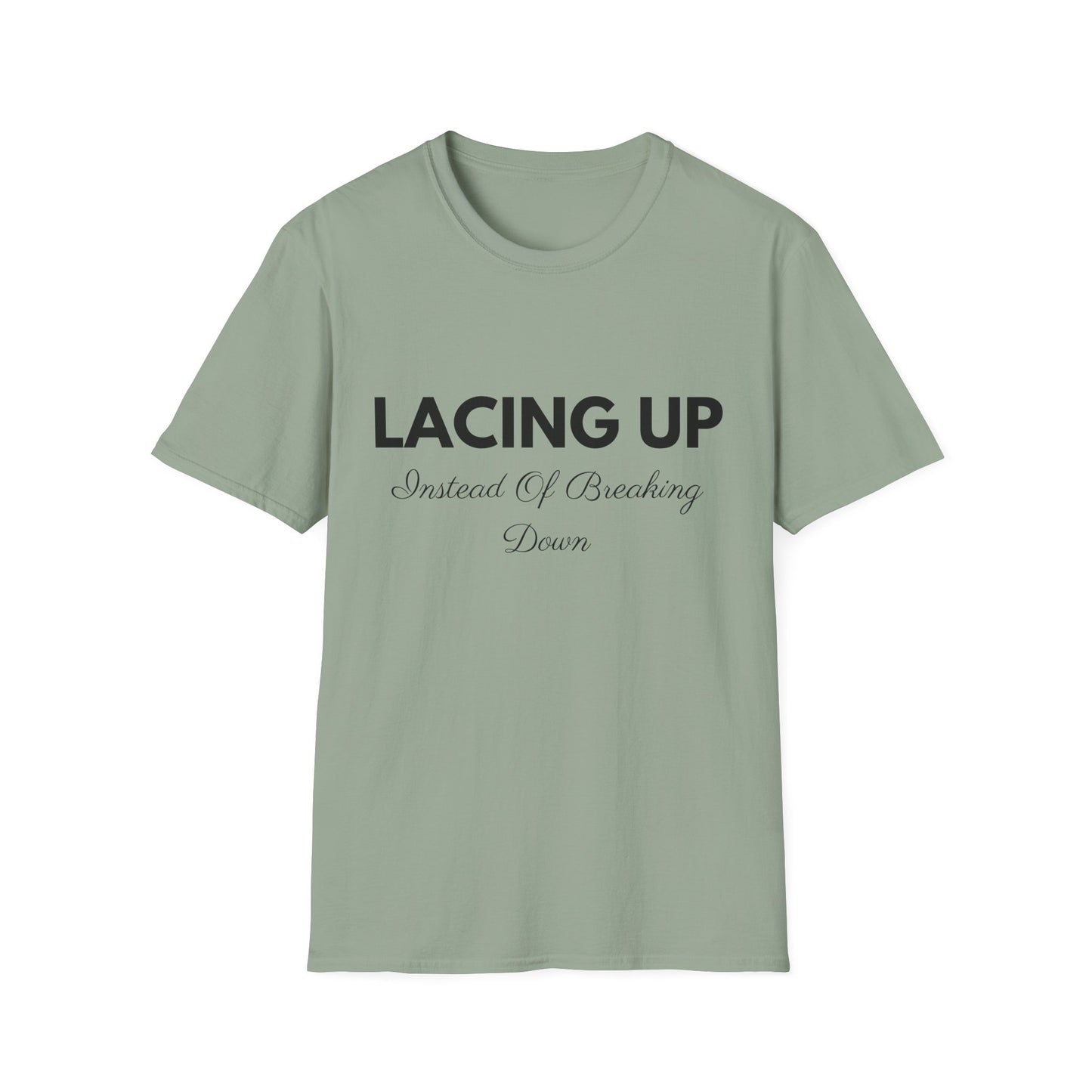 Lacing Up Instead Of Breaking Down