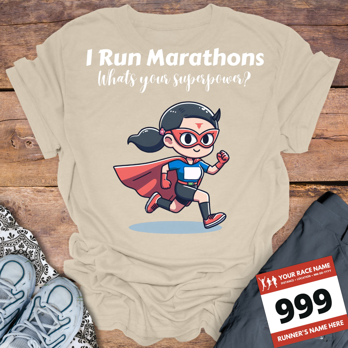Woman I Run Marathons Whats Your Super Power?