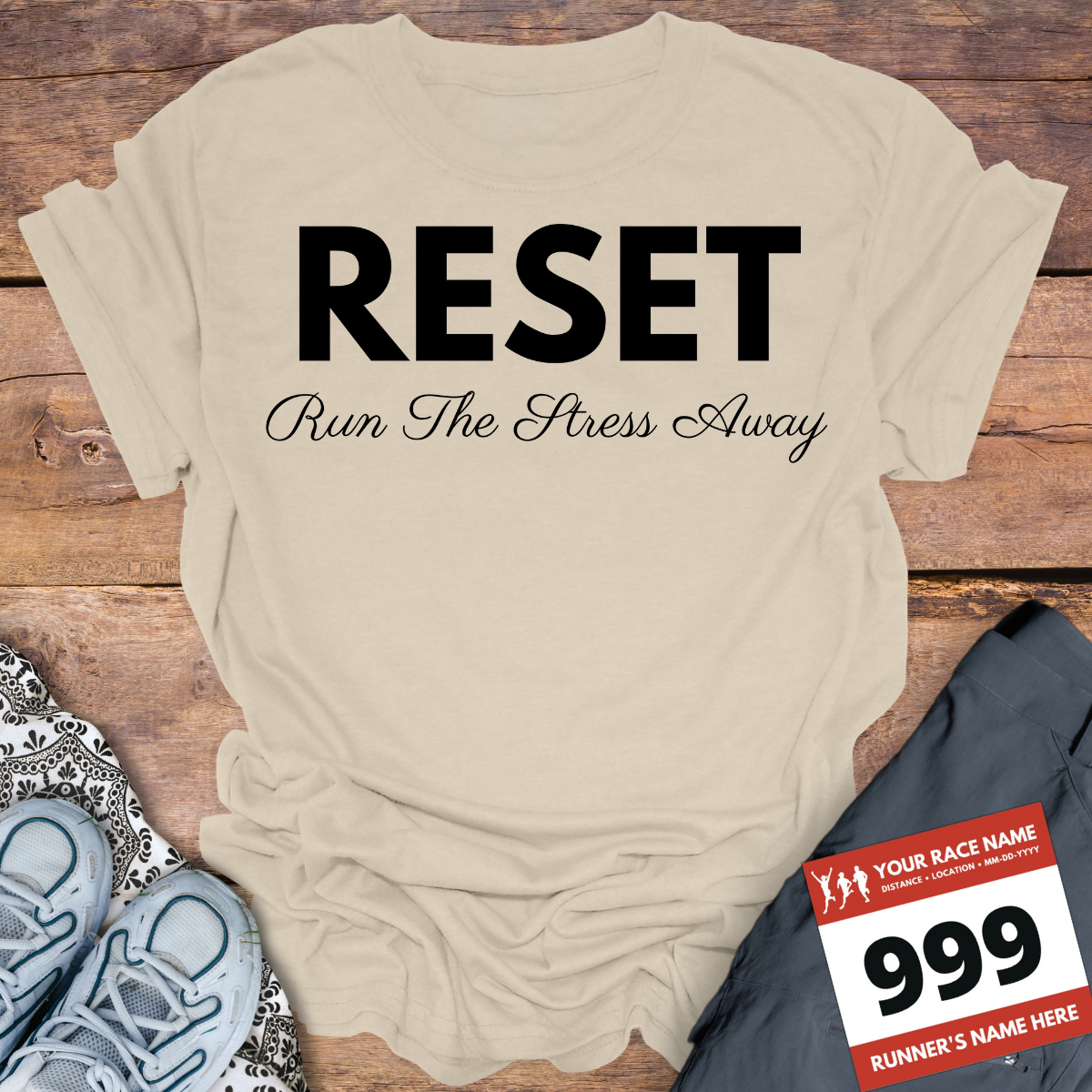 RESET Run The Stress Away