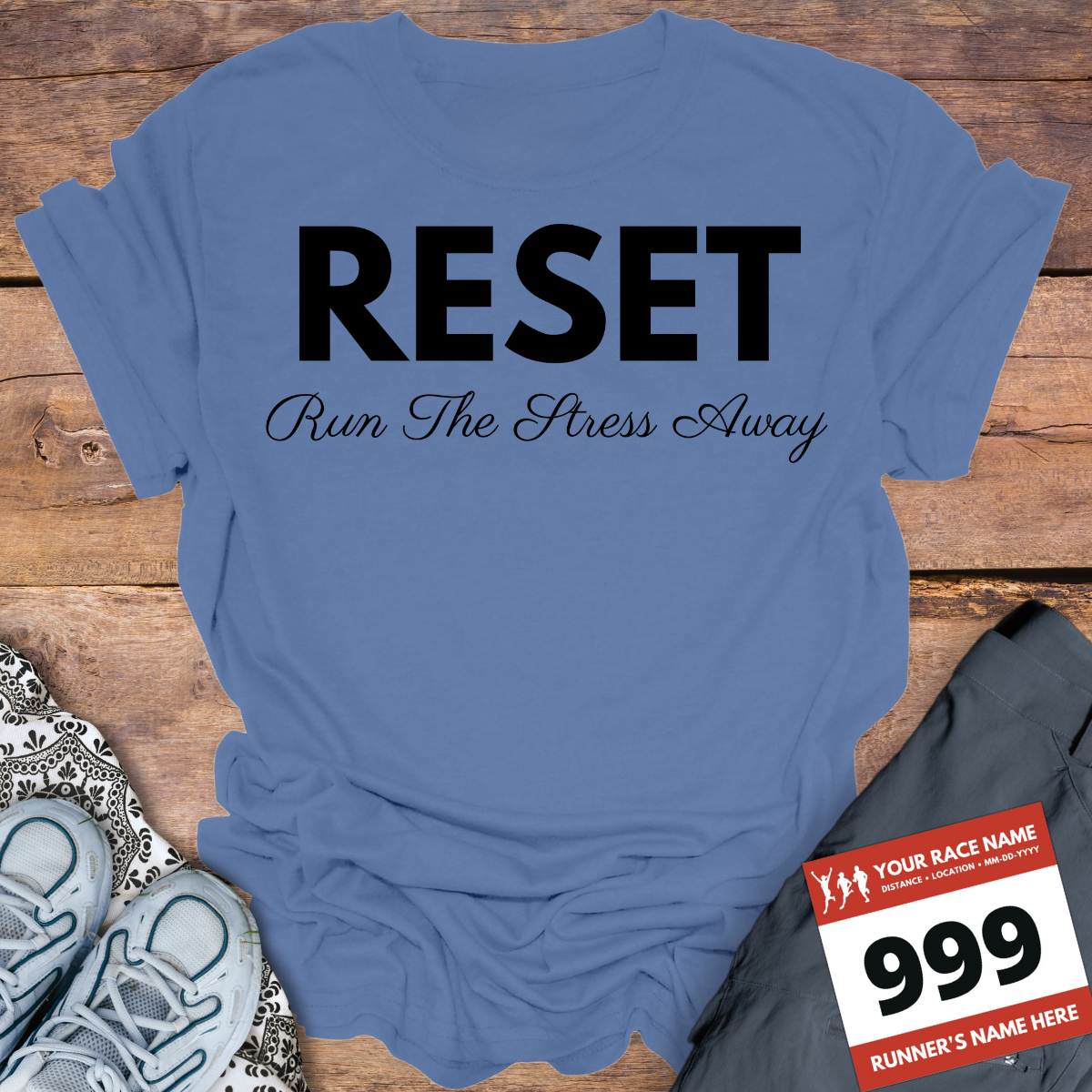 RESET Run The Stress Away