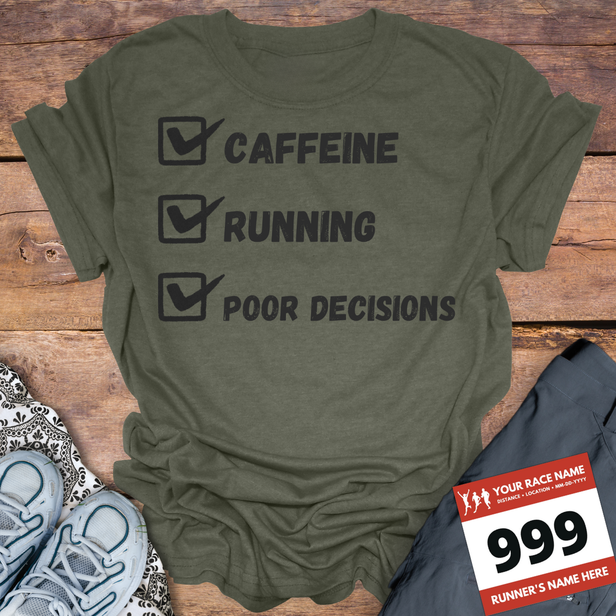 Caffeine Running Poor Decisions