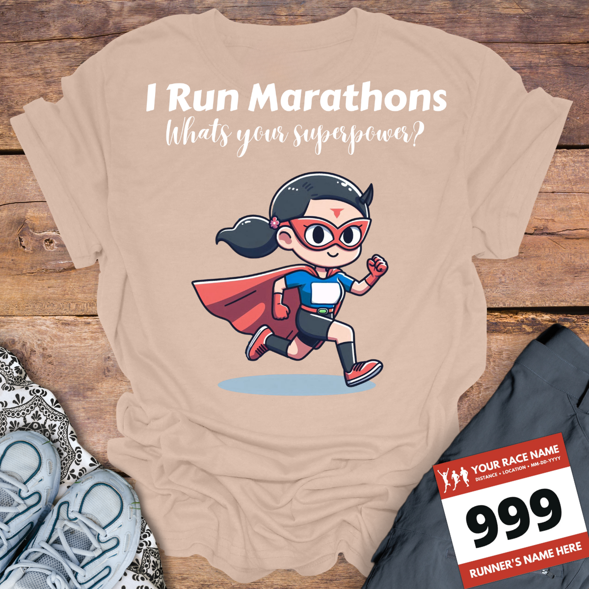 Woman I Run Marathons Whats Your Super Power?