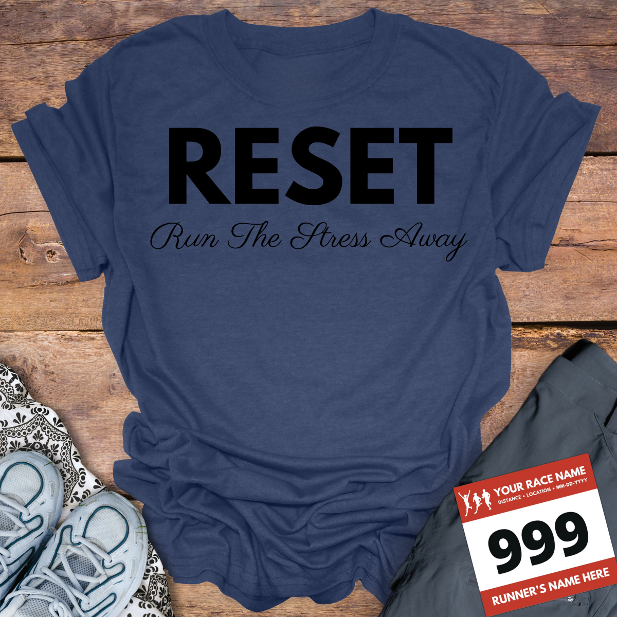 RESET Run The Stress Away