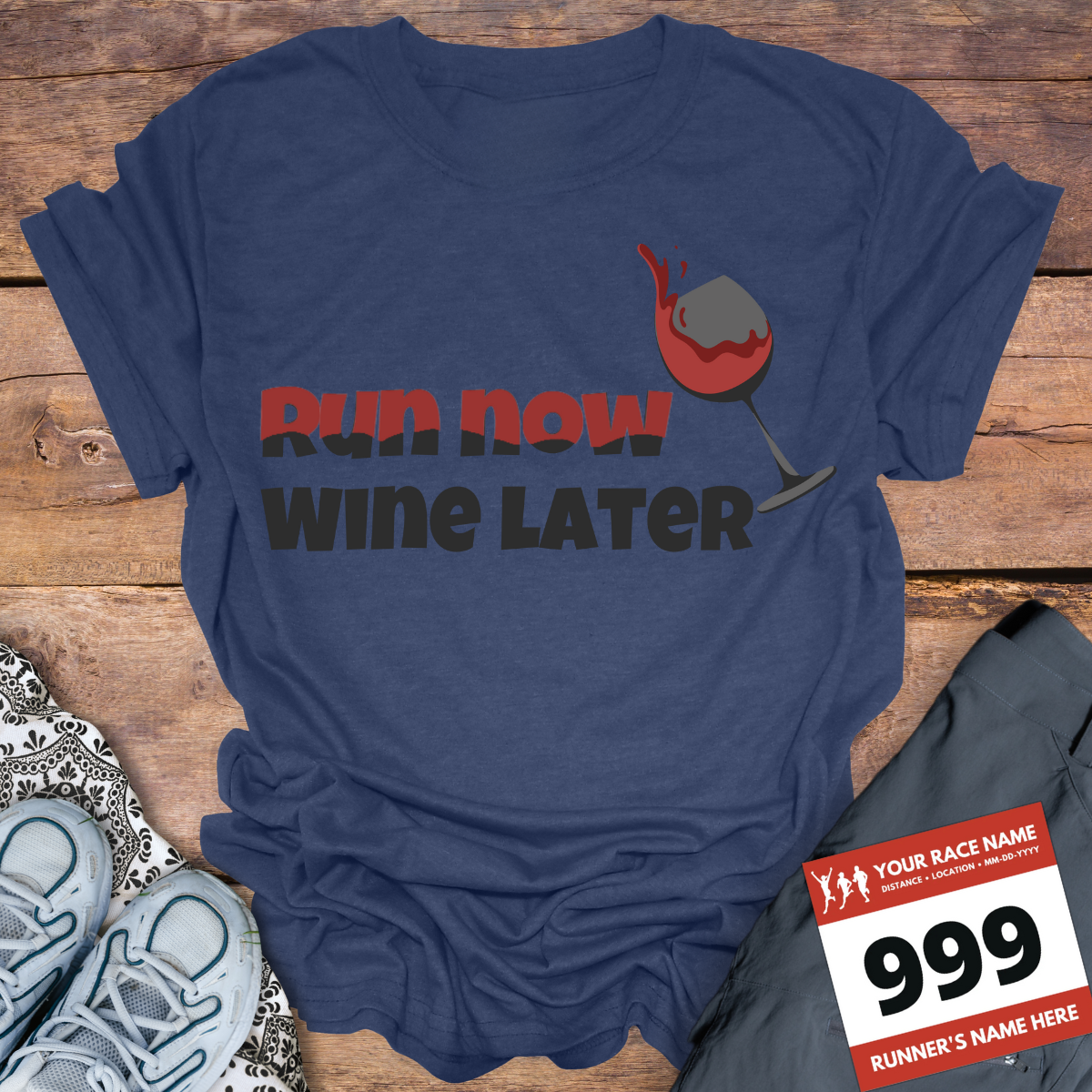 Run Now Wine Later