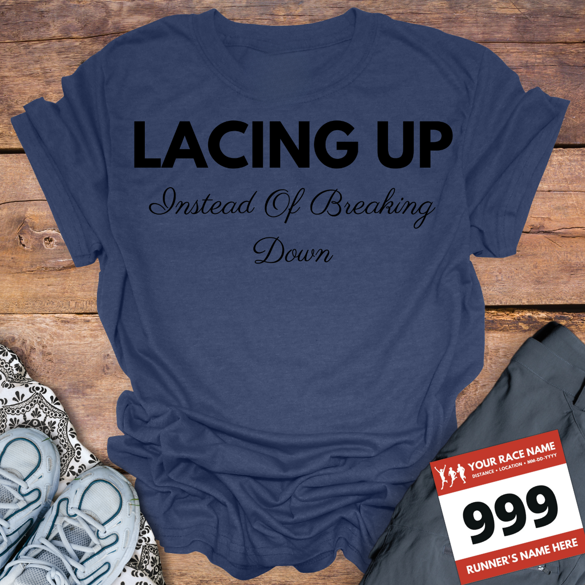 Lacing Up Instead Of Breaking Down